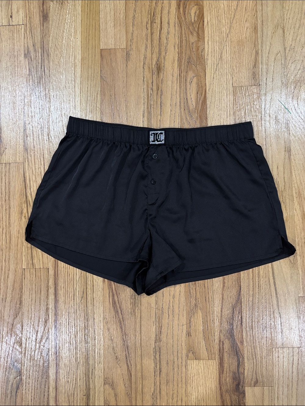 Juicy Couture Satin Pajama Boxer Shorts